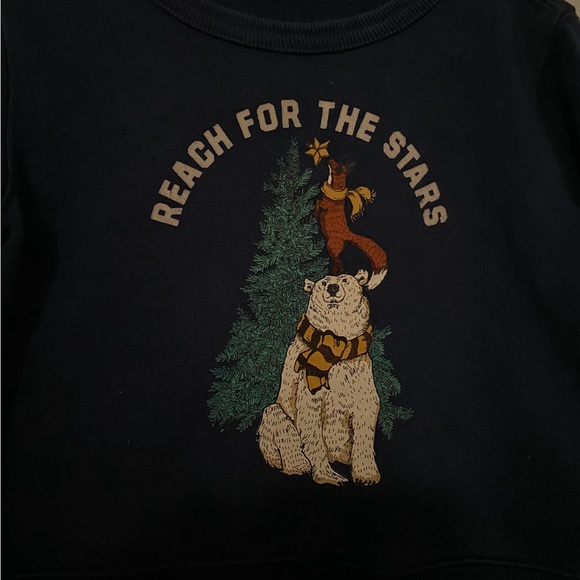GAP light crewneck sweater 18-24M - Picture 3 of 4
